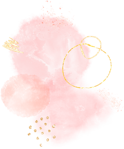 Pink watercolor splash